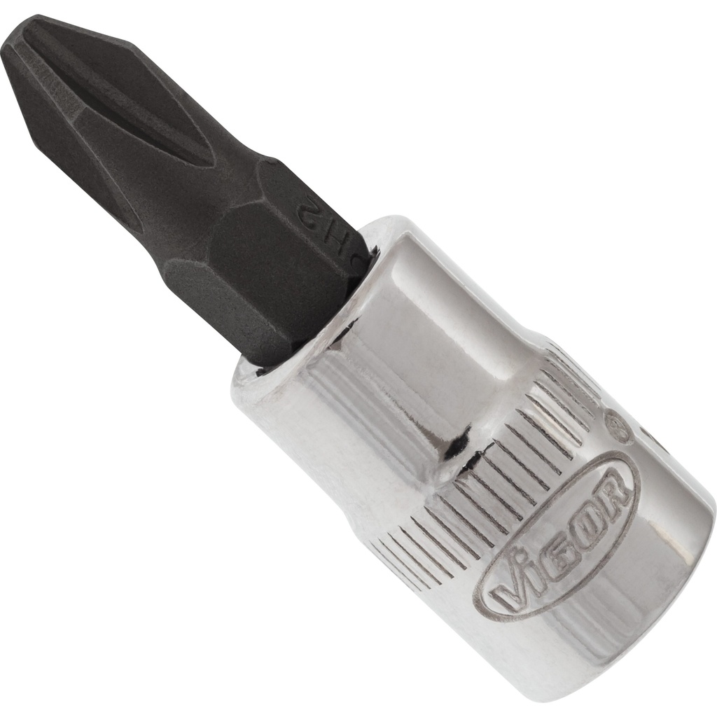Atsuktuvo galvutė 1/4 col. - dydis PH2 (V2437N, VIGOR)