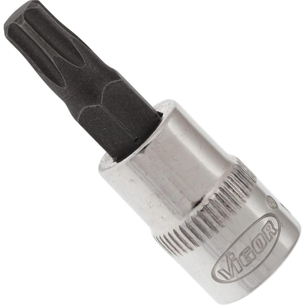 TORX bit socket, T30, 1/4 in. drive, 38 mm (V2446N, VIGOR)