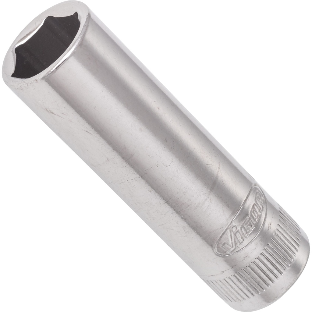 6-point socket ∙ long ∙ size 10 mm (V2539N, VIGOR)