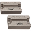 Set of gripping jaws 6 mm (V2552, VIGOR)