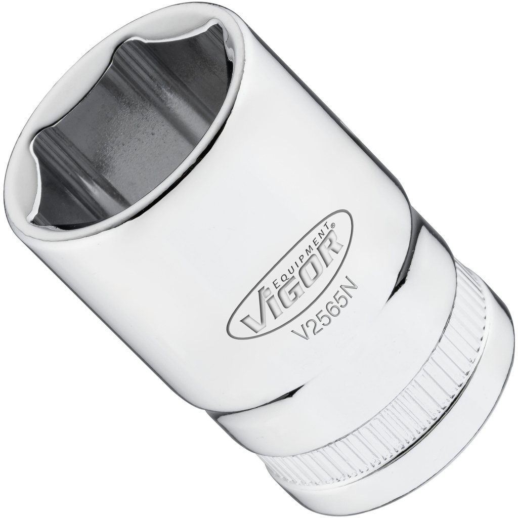 6-point socket ∙ size 19 mm (V2565N, VIGOR)