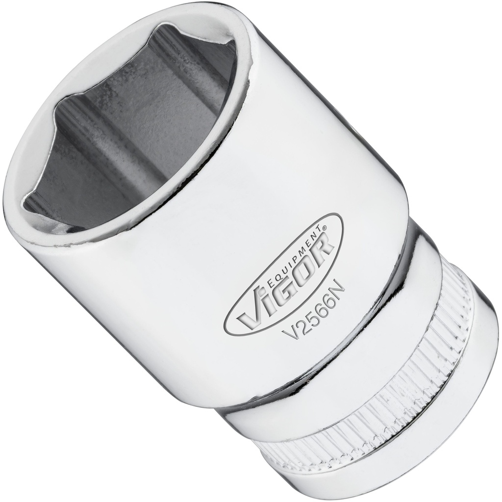 6-briaunė galvutė 1/2" 20 mm (V2566N, VIGOR)