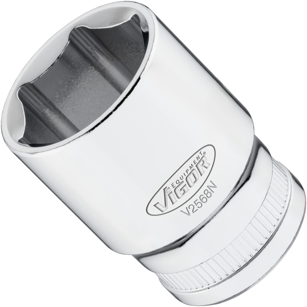 6-point socket ∙ size 22 mm (V2568N, VIGOR)