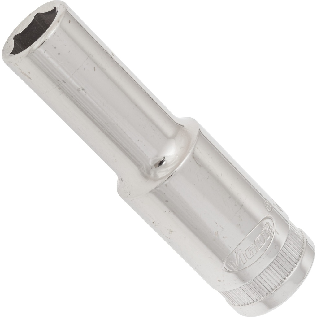 Long 6-point socket 1/2" 11 mm (V2580N, VIGOR)
