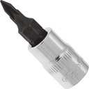 Screwdriver socket ∙ size PZ0 (V2594N, VIGOR)