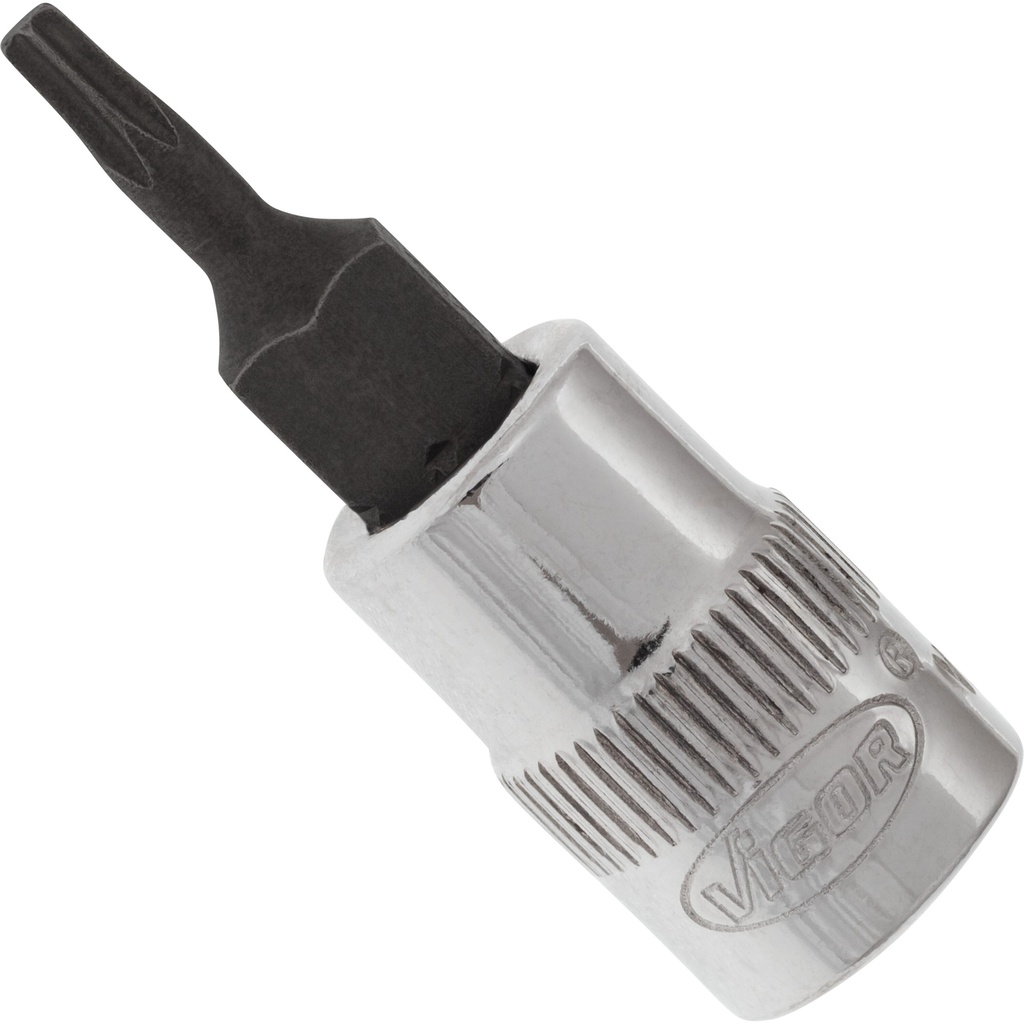 Atsuktuvo galvutė TORX T9, 1/4 col., 38 mm (V2595N, VIGOR)