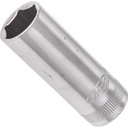 Ilga 6-briaunė galvutė 1/4" 13 mm (V2701N, VIGOR)