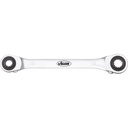 Double ratcheting box-end wrench ∙ size 10 x 13 · 17 x 19 (V2705, VIGOR)