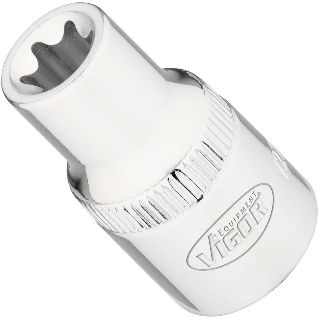 E-profile socket 1/2 in., size E12 (V2732N, VIGOR)