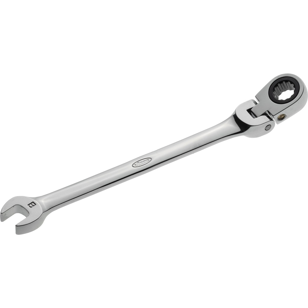 Ratcheting combination wrench with hinge ∙ size 8 mm (V2804, VIGOR)