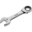 Ratcheting combination wrench ∙ short ∙ size 14 mm (V2828, VIGOR)