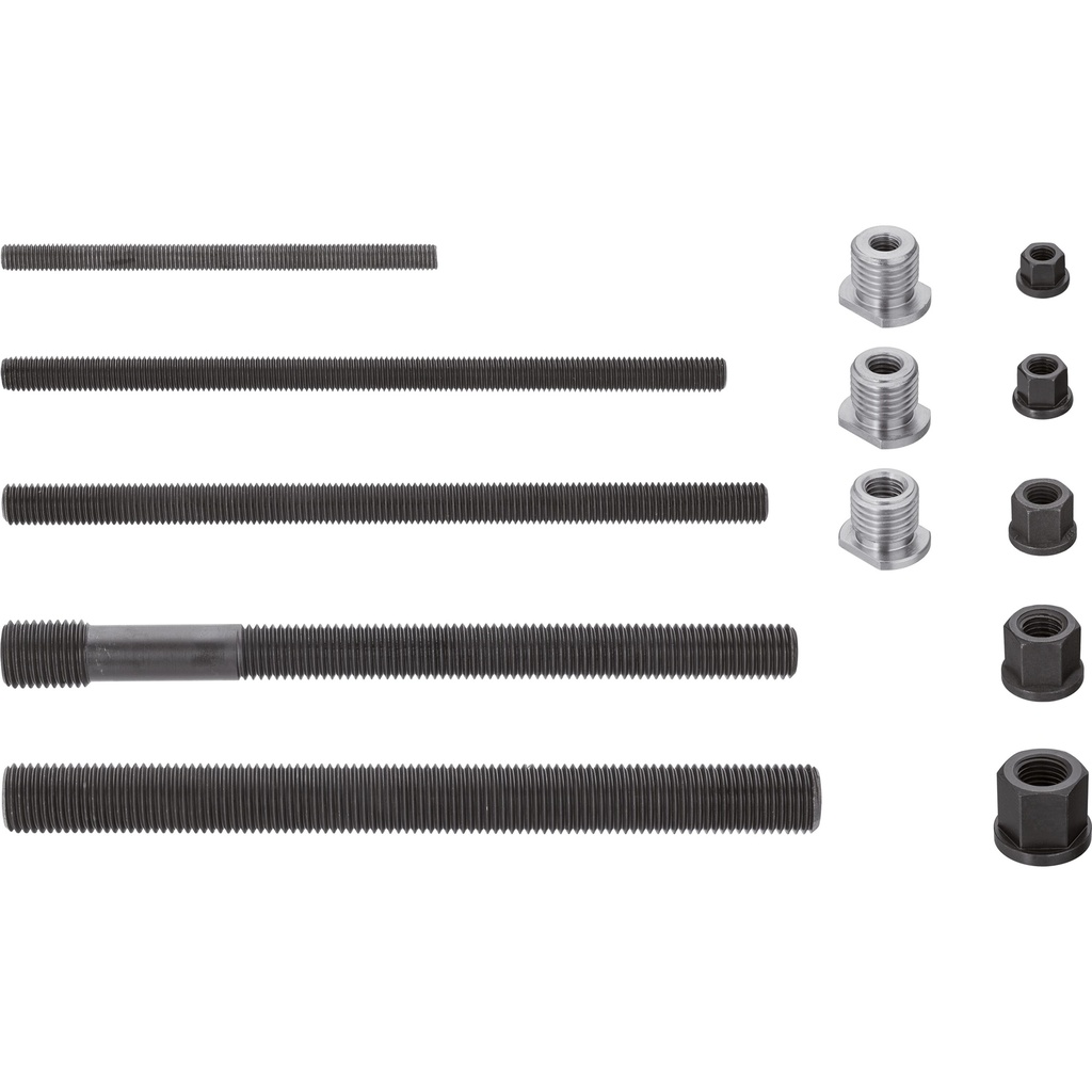 Vilkties strypų, flanšinių veržlių ir adapterių rinkinys V3207, VIGOR