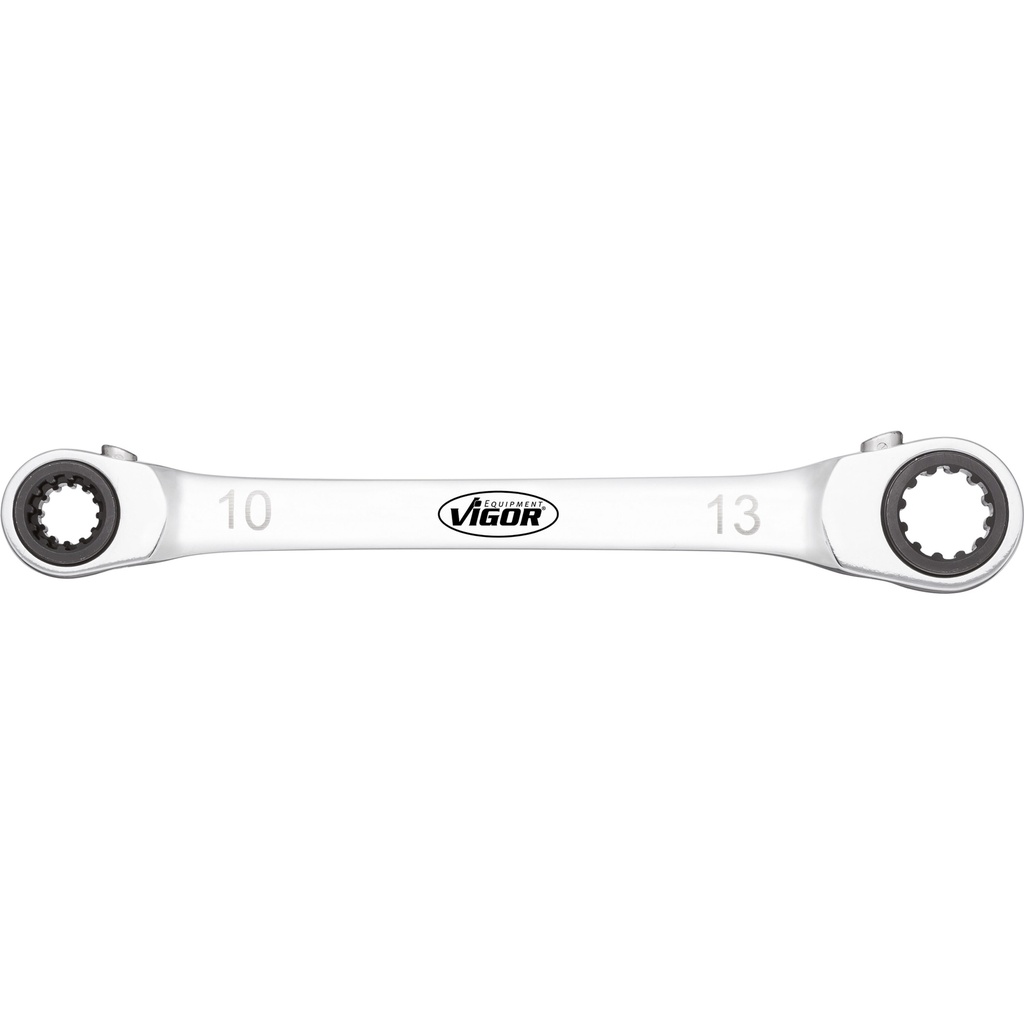Double ratcheting box-end wrench (V3607, VIGOR)