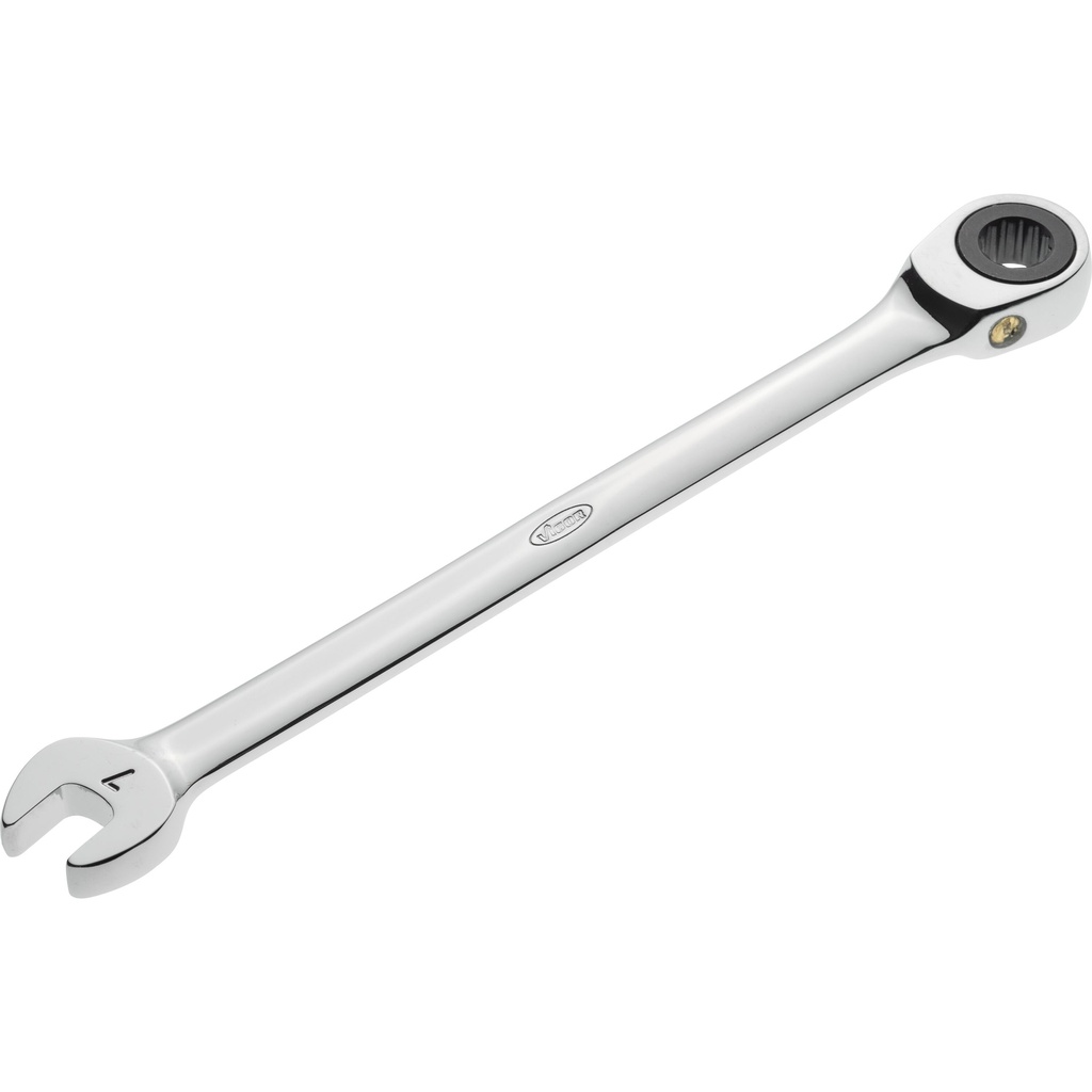 Ratcheting combination wrench, long, size 7 mm (V3636, VIGOR)