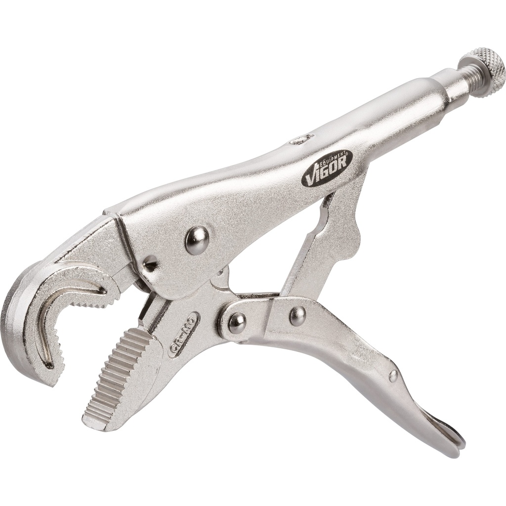 Grip pliers with curved jaws (V3739, VIGOR)