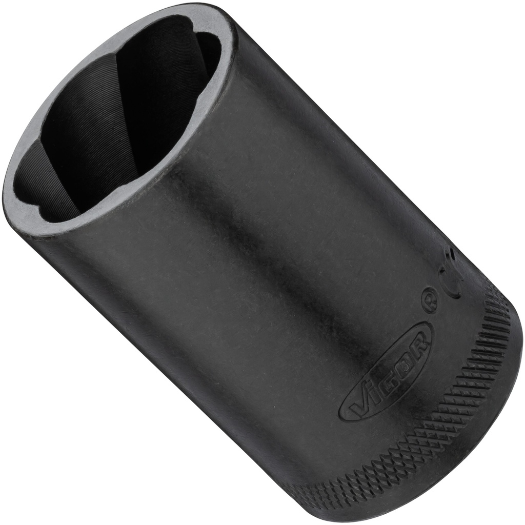 Extractor socket with spiral profile (V3744, VIGOR)
