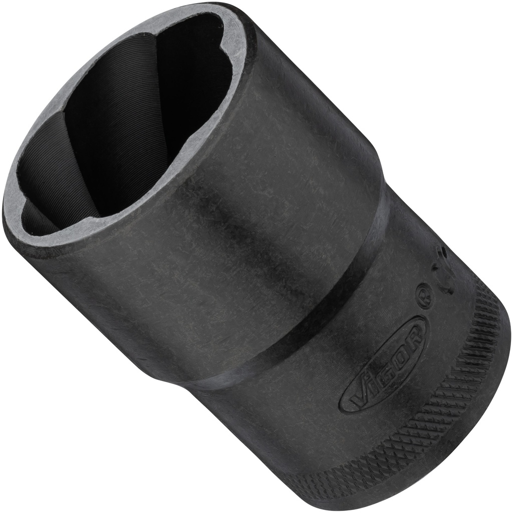 Extractor socket with spiral profile (V3745, VIGOR)