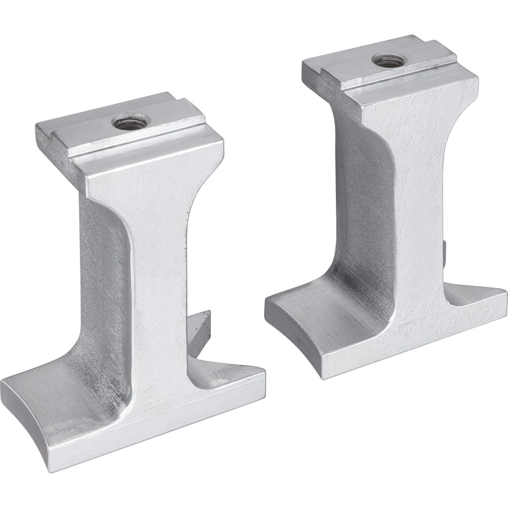 Pressure foot set for screwed wheel bearing unit removal (V3753, VIGOR)