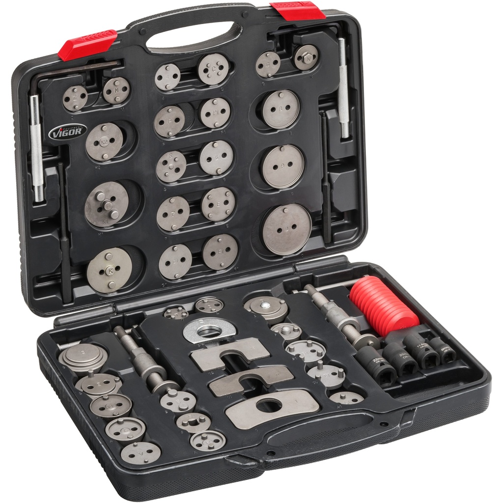 Brake piston readjusting tool set V3760N, VIGOR