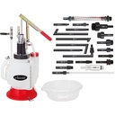Oil filling device with adapter set (V4385N, VIGOR)