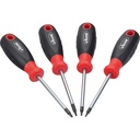 TORX atsuktuvų rinkinys T6–T9, 4 vnt. (V4418, VIGOR)