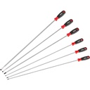 Screwdriver set, extra long 600 mm, 6 pieces (V4432/6, VIGOR)