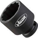 Impact wrench socket ∙ short V4477, VIGOR