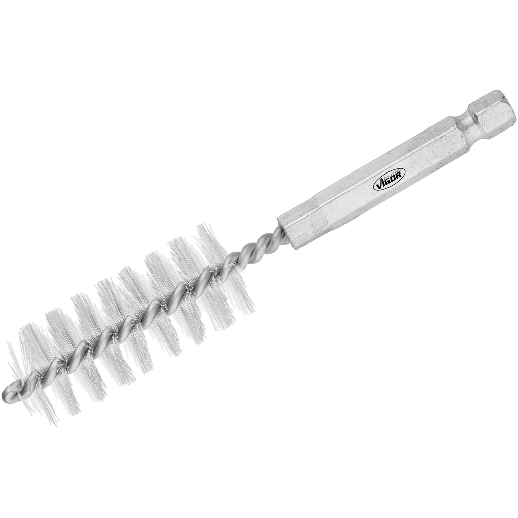 Nylon brush set Ø 18 mm, pack of 10 V4646N-18, VIGOR