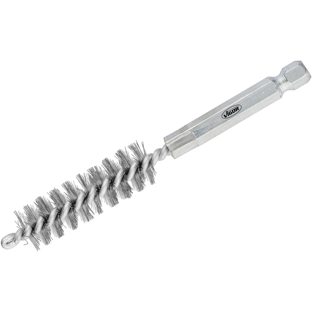 Steel brush set Ø 13 mm, pack of 10 V4646S-13, VIGOR