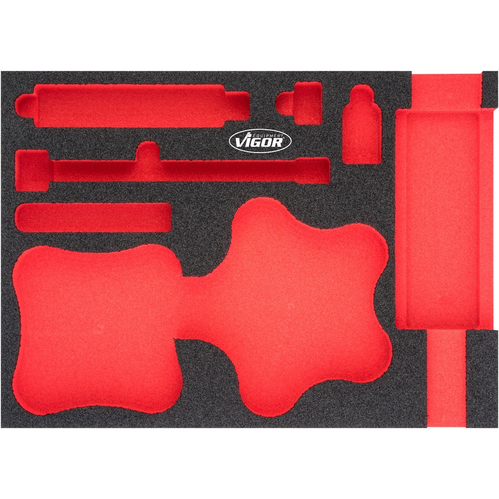 Soft foam insert, empty (V4904-L, VIGOR)