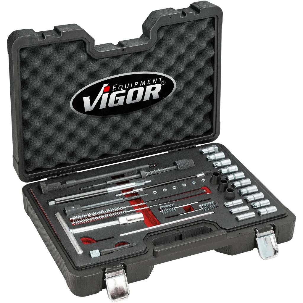 Injector sealing seat cleaning set V4941N, VIGOR