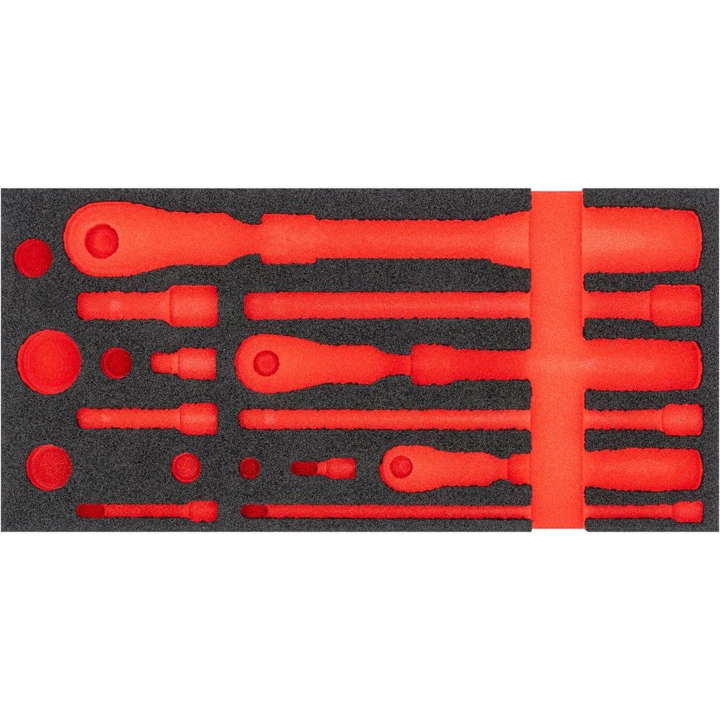 Soft foam insert, empty (V4970-L, VIGOR)