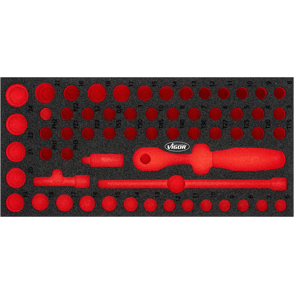 Soft foam insert ∙ empty V4973N-L, VIGOR
