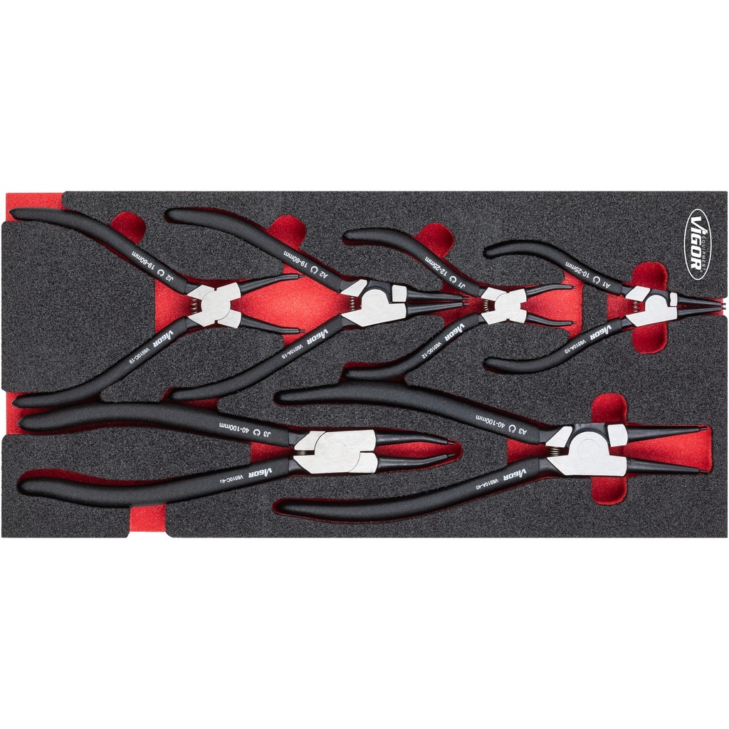 Pliers set V4999N, VIGOR