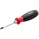 Screwdriver with impact cap and square drive, Phillips PH1 (V5010-PH1, VIGOR)