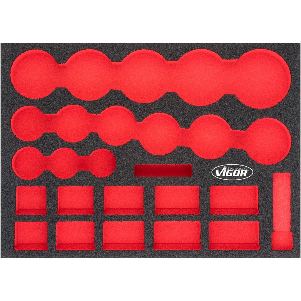 Soft foam insert, empty V5066-L, VIGOR