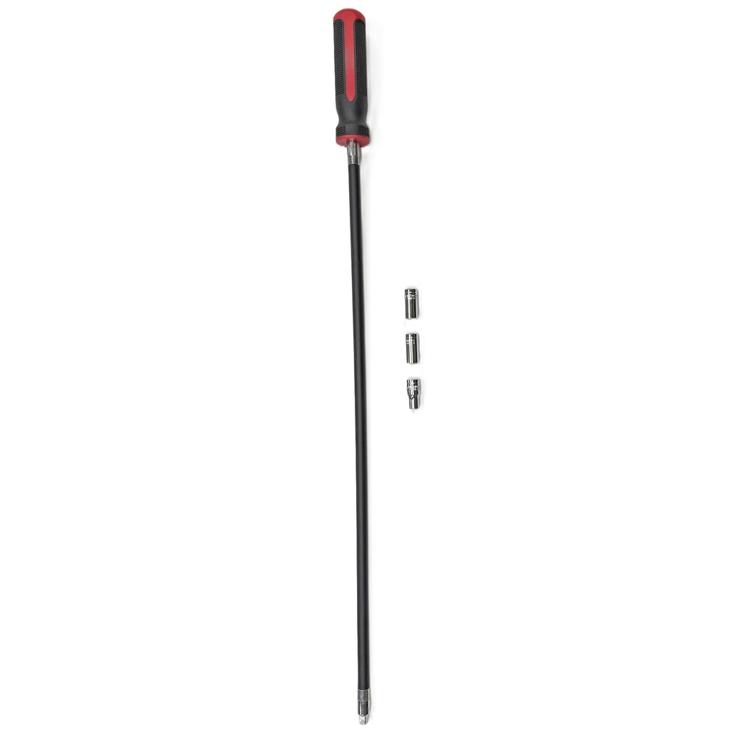 ⬡ Long reach flexible hose clip nut driver set 4pcs. (AT1173, ELLIENT TOOLS)