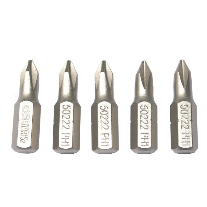 ⬡ Antgalis PHILLIPS 1/4" (6.3 mm), 5 vnt. PH #2 x 25 mm (S59223, SATA)
