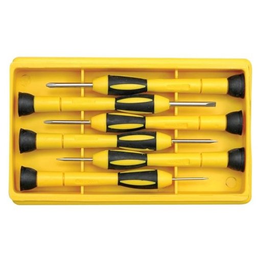 ⬡ Screwdriver precision set 6pcs. (64553)