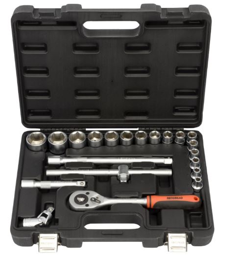 [39821] [39821] Raktų ir galvučių rinkinys, 1/2'', (21vnt)