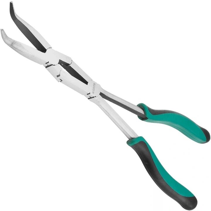 ⬡ Long 45° bent nose pliers 340mm (S70721, SATA)