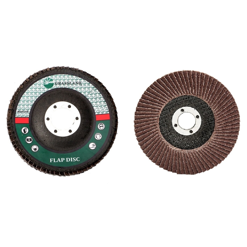 ⬡ Abrasive flap disc 125mm No.60/29 (FA12560, GRASSLAND)