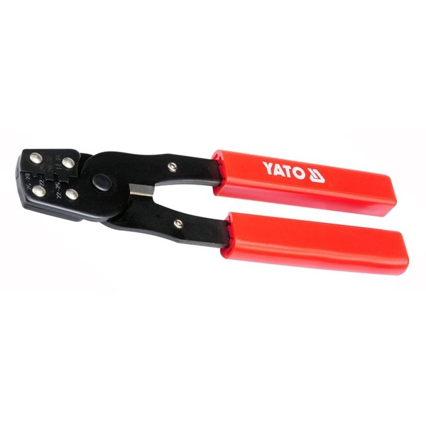 ⬡ Ratchet crimping pliers (YT2255, YATO)