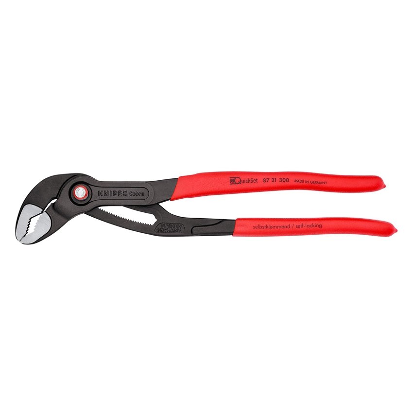⬡ Water pump pliers KNIPEX Cobra QuickSet 300mm (8721300, KNIPEX)