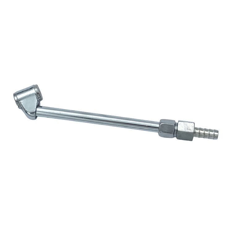⬡ Tyre inflating head, long nozzle Ø8 mm, L=175 mm (TG4)