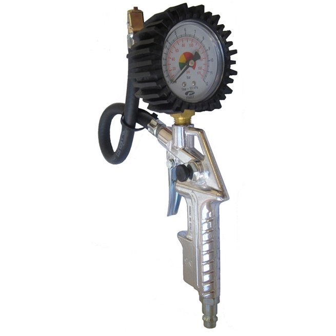 ⬡ Tire inflating gun with manometer (53, OMG GHIOTTO)