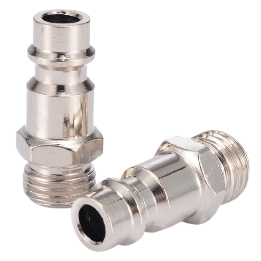 ⬡ Greitoji oro jungtis (kištukas) su išoriniu sriegiu 1/8″ (12018K, OMG GHIOTTO)