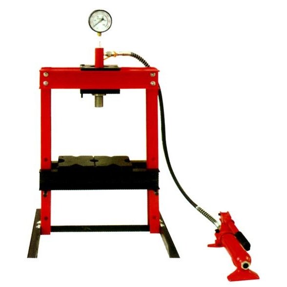 ⬡ Hidraulinis presas su matuokliu 10 t (TL05001, TONGLI)
