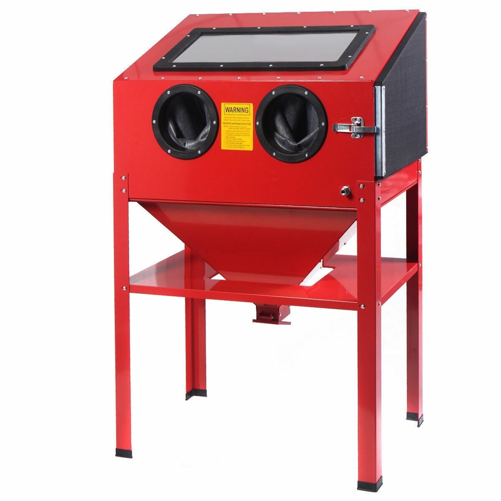 ⬡ Vertikali smėliasrovės kabina 220 l (STSBC220, HYMAIR)