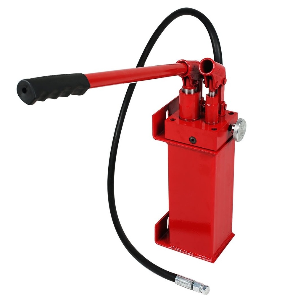 ⬡ Hydraulic hand pump for shop press 40t with hose (TL01003D, TONGLI)